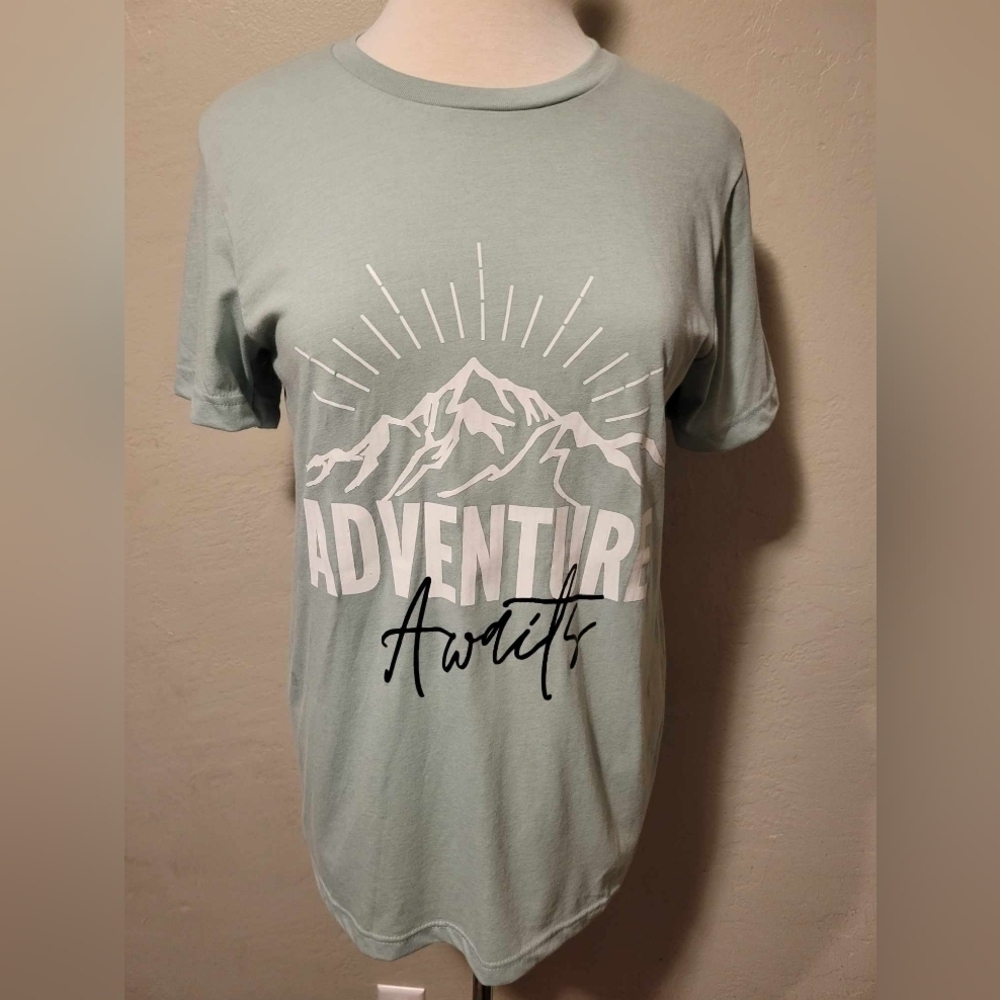 Nwot Adventure Awaits Tshirt